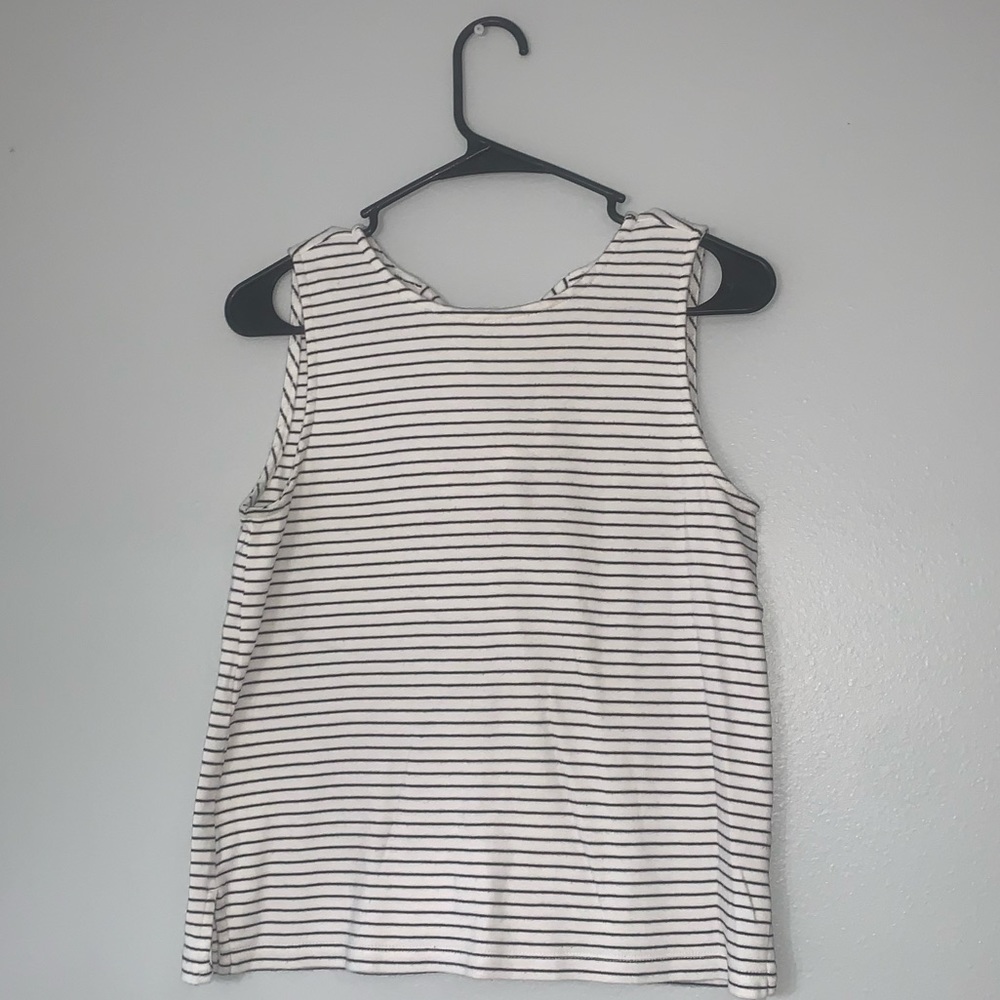 Stripped business top from J. Crew. Size: XS